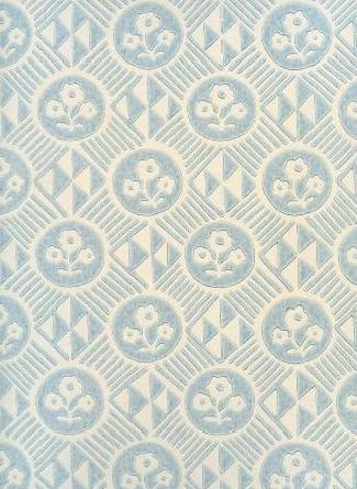 Diamonds & Flowers Sky 310856 wallpaper by Zoffany