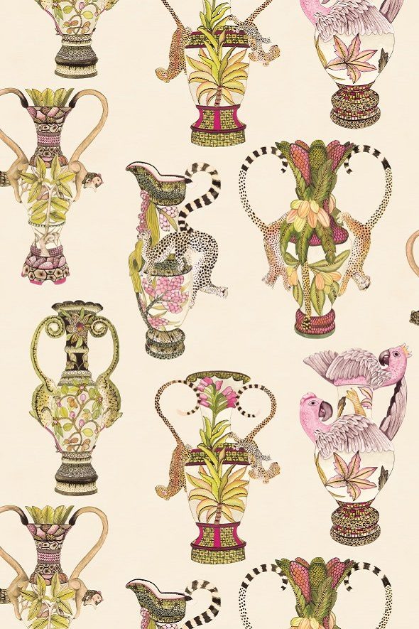 Khulu Vases 109-12057 wallpaper