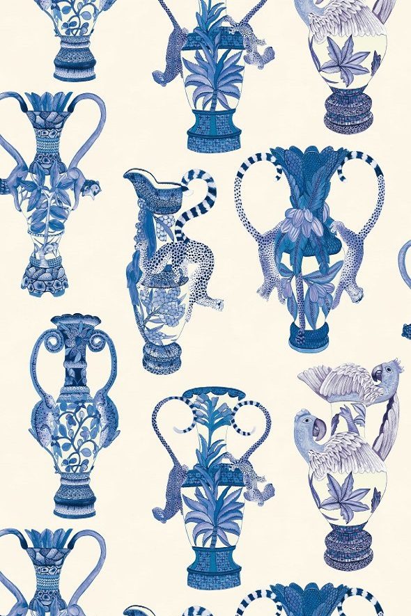 Khulu Vases 109-12059 wallpaper