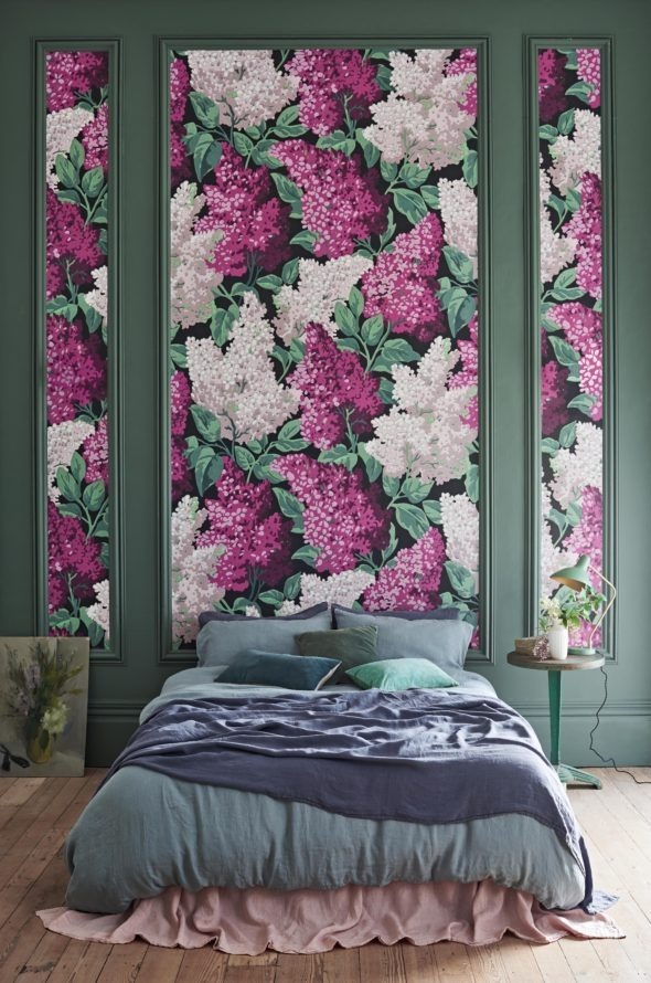 Lilac Grandiflora 115-15045 wallpaper Botanical Cole & Son