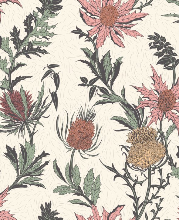 Thistle 115-14043 wallpaper Botanical Cole & Son