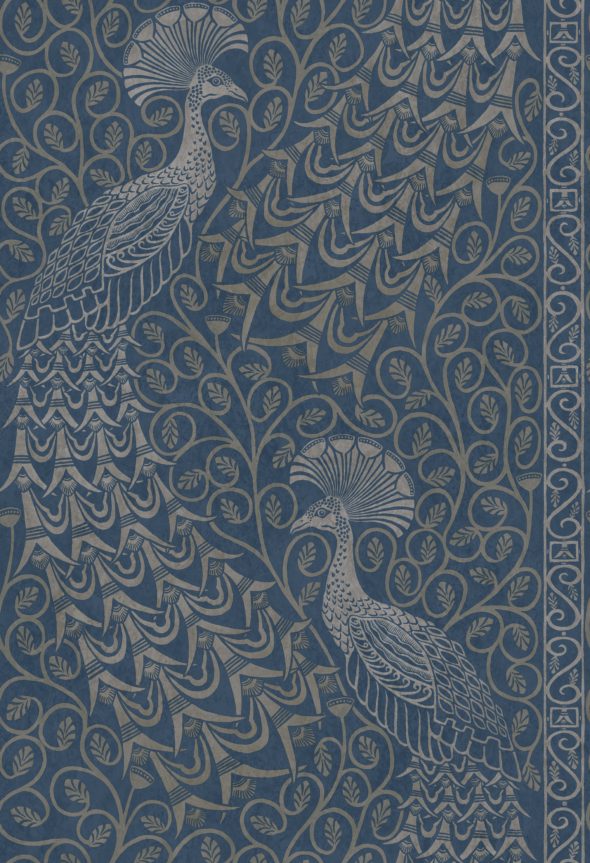 Pavo Parade 116-8029 wallpaper from the Pearwood collection by Cole & Son