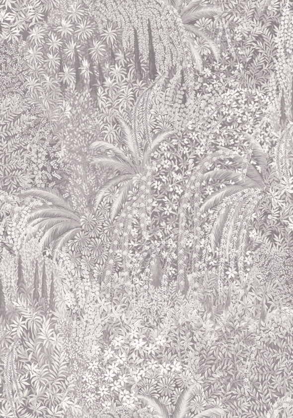 Cole & Son the Gardens Vol II Cascade Linen Union Platinum F121.3015