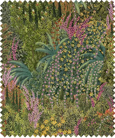 The Garden Fabrics Cascade Linen Union F121-3012